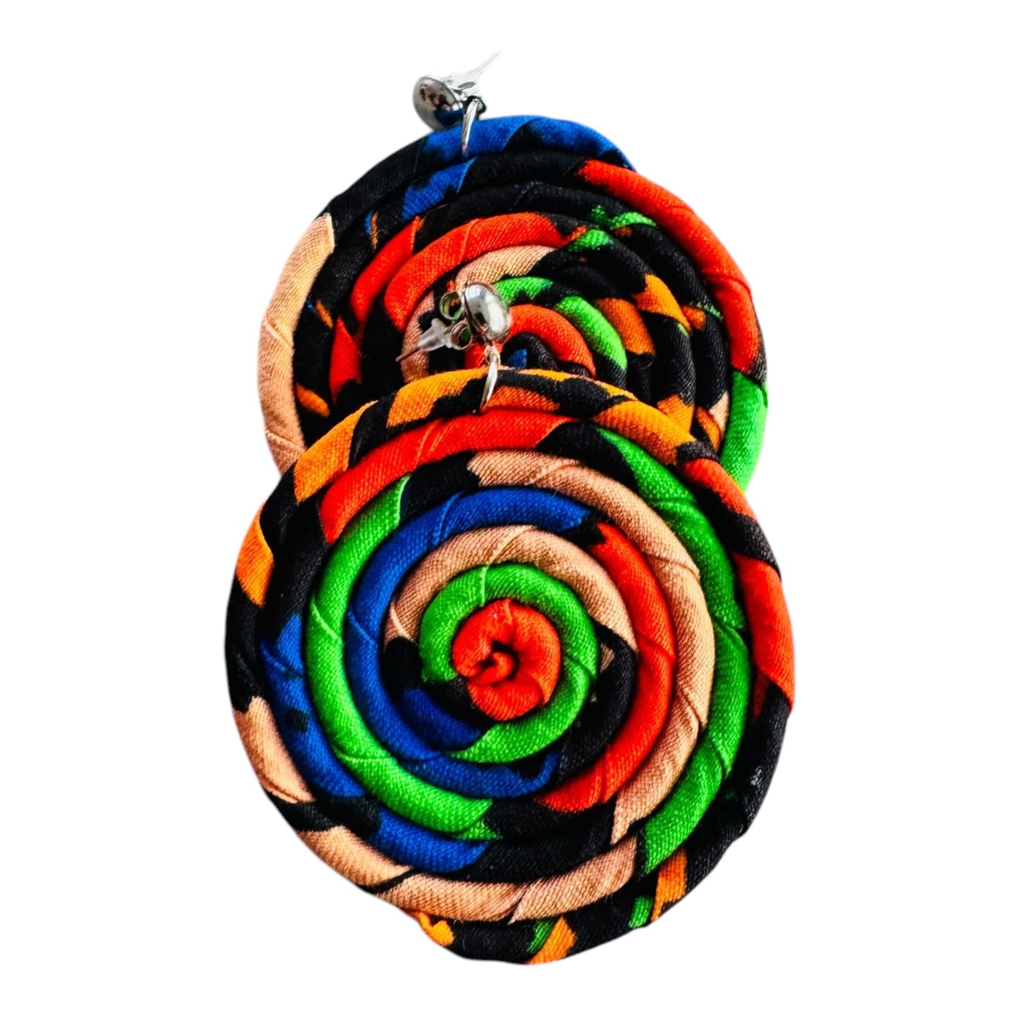 Swirl earrings spring