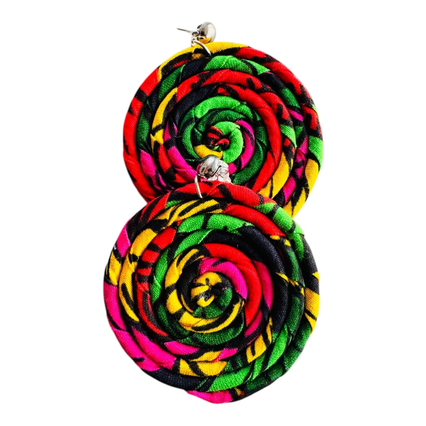 Swirl earrings summer