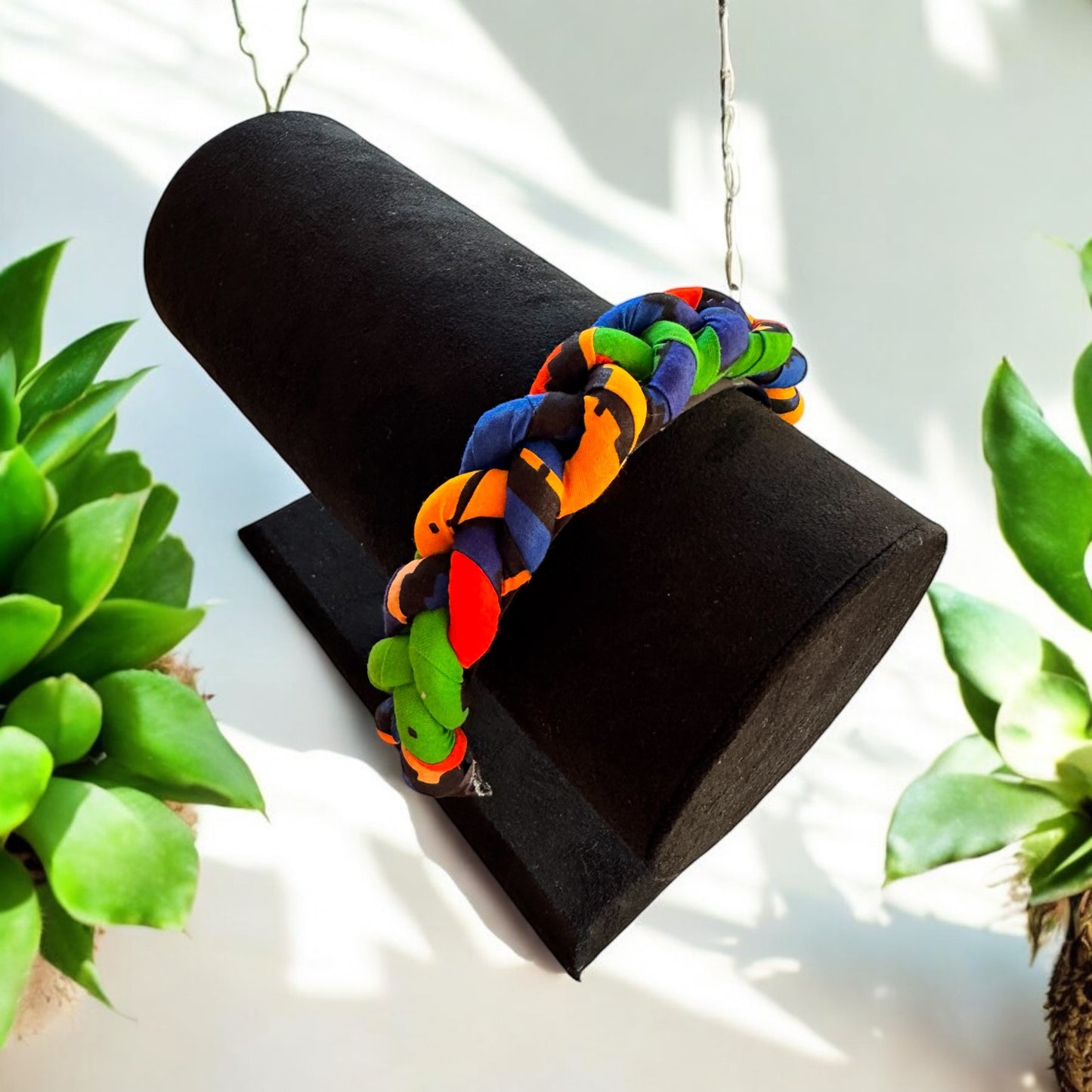 Kachia braided head band coulours