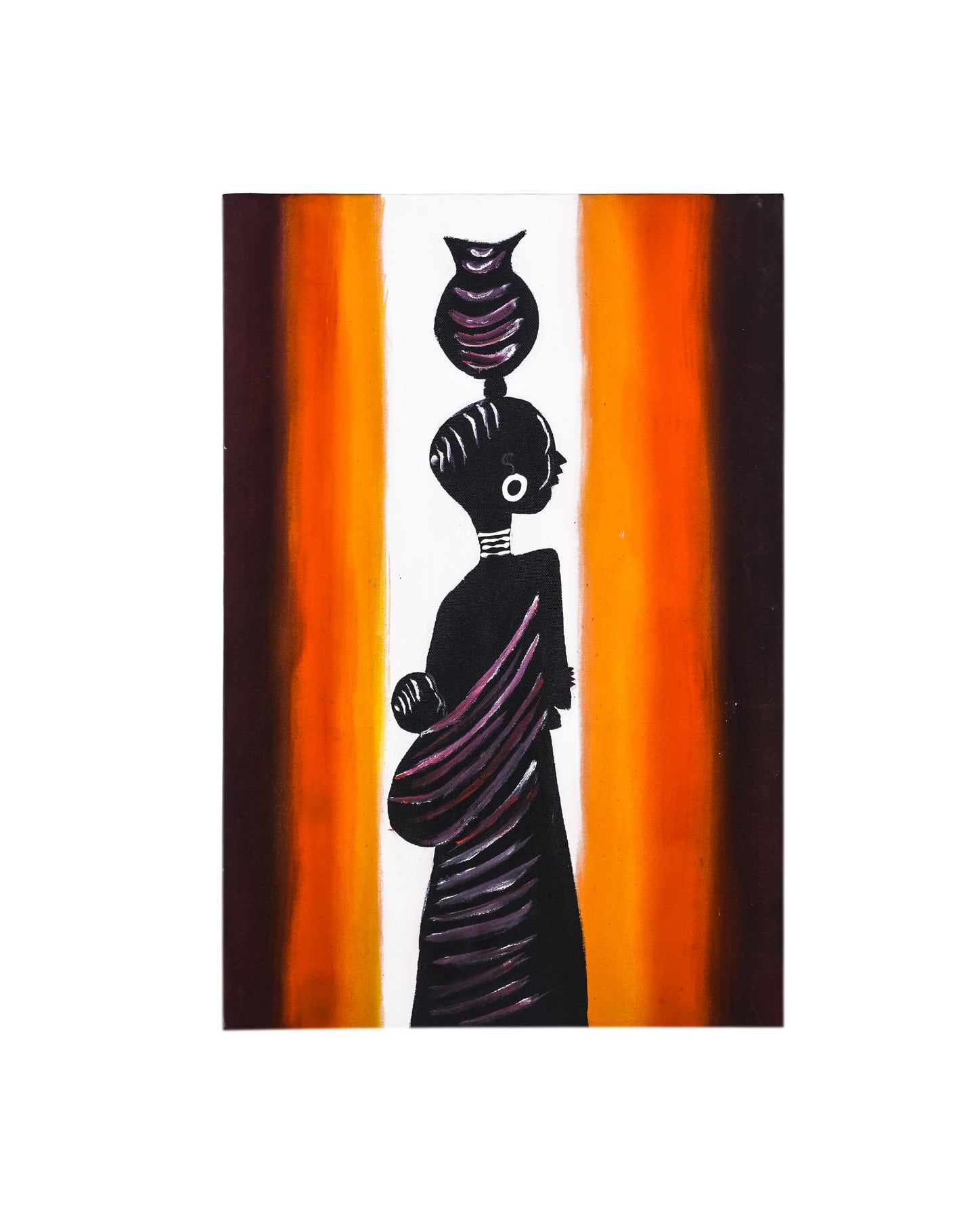 African Woman with baby