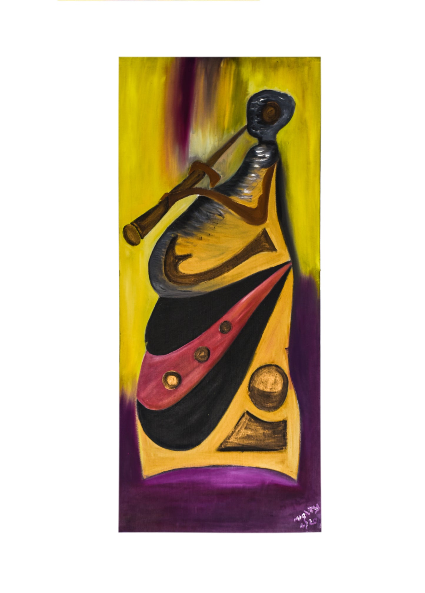 Flutist Abstract