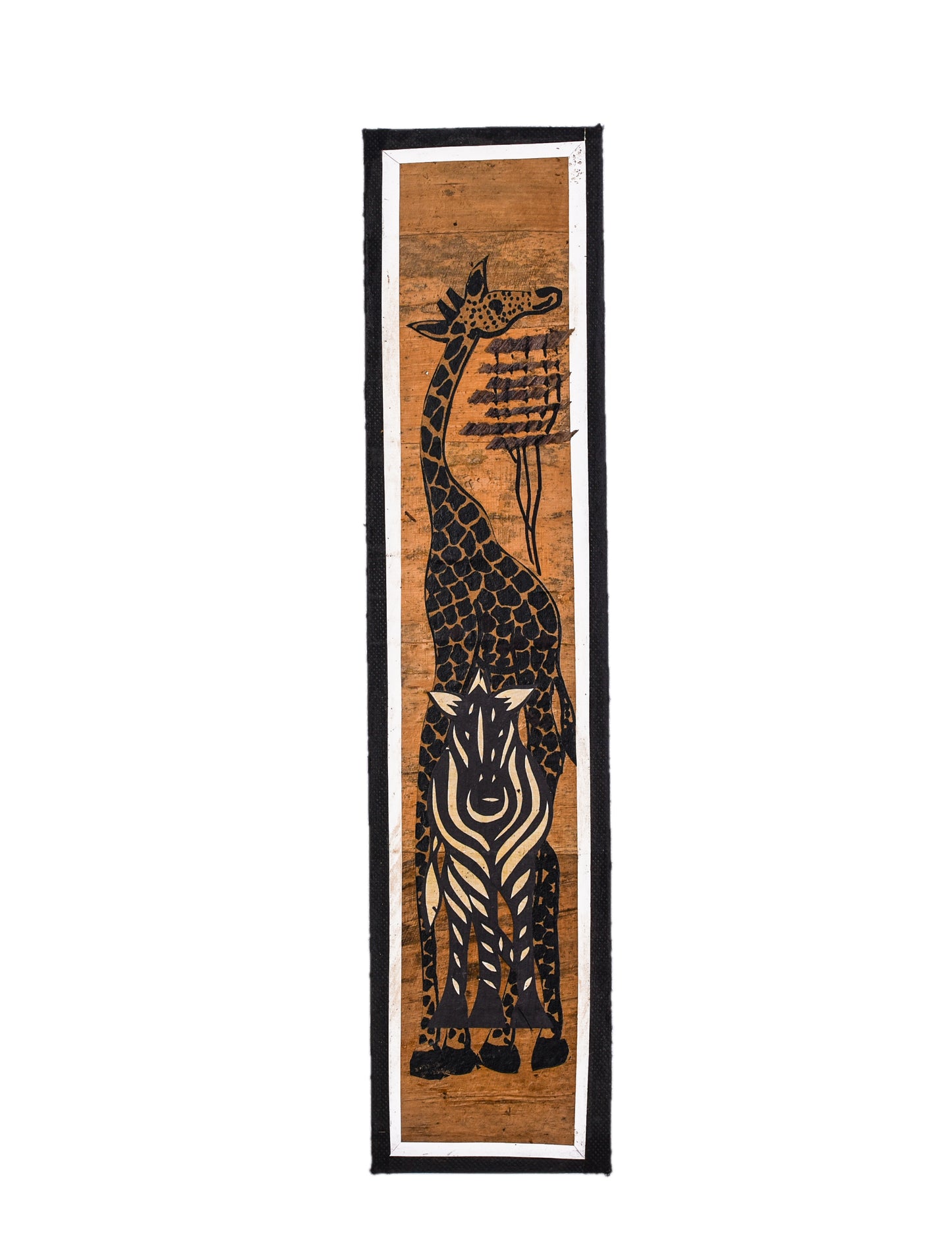 Banana leaves wall decoration