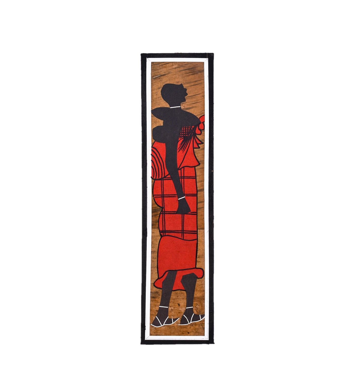 Banana leaves wall decoration