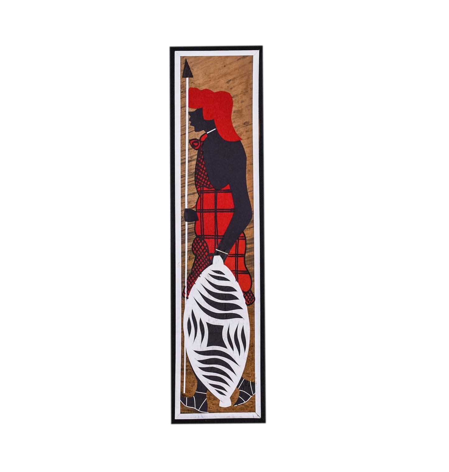 Banana leaves wall decoration