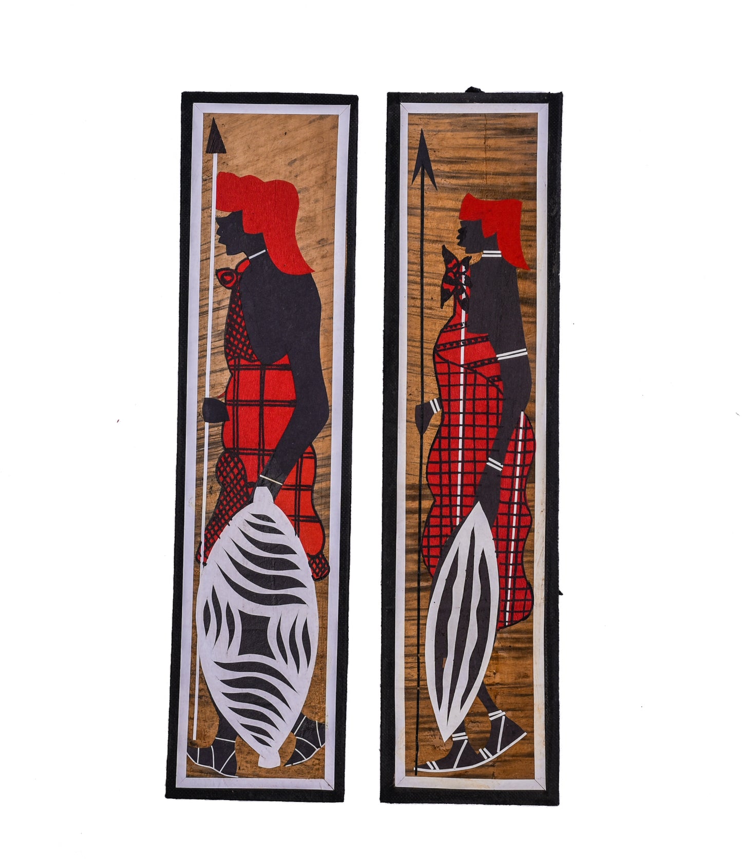 Banana leaves wall decoration