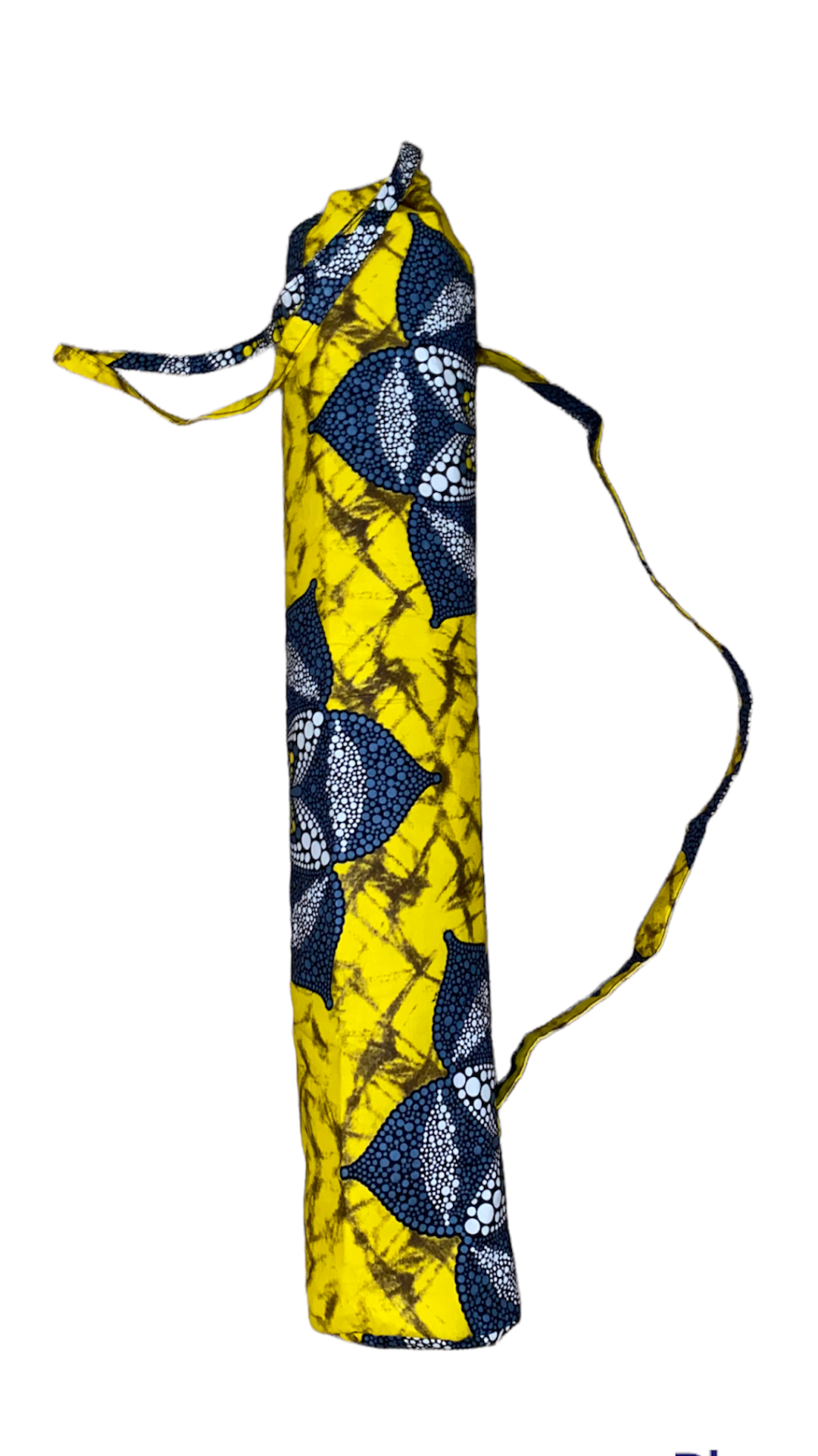 Nanny: Yoga mat bag with Ankara print
