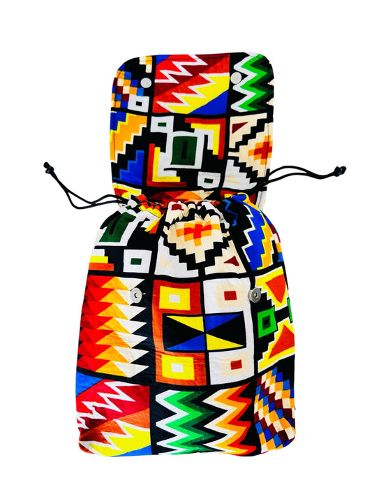 Kente Backpack – Bold Heritage, Everyday Style