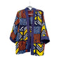 “Tribal” African Tribal Design Kimono Jacket – Handmade Ankara Kimono