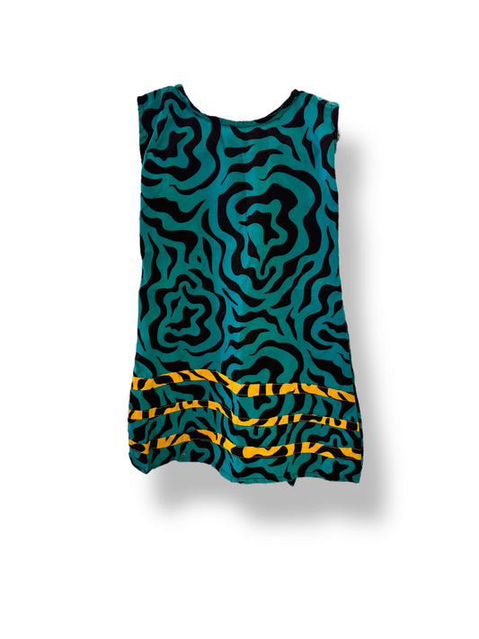 Jungle Wave Shift Dress