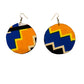 Round earrings