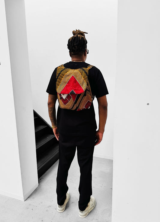 Sandstorm Heritage Backpack – Handmade in Nigeria