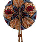 Orange hand fans collection