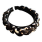 Kachia braided head band black