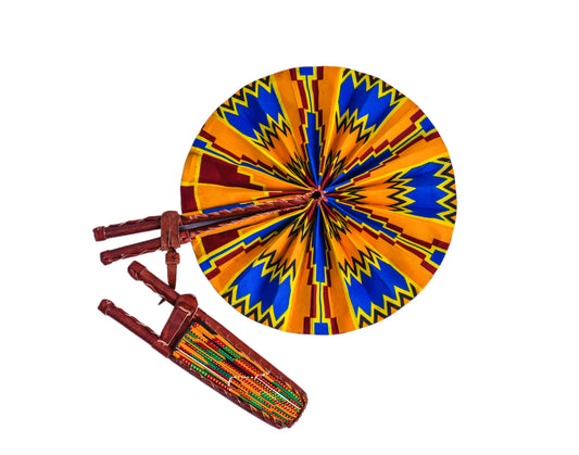 Kente hand fans collection