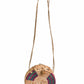 Dahomey: Purple rattan round bags