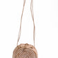 Dahomey: Purple rattan round bags