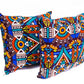 African print pillow cases